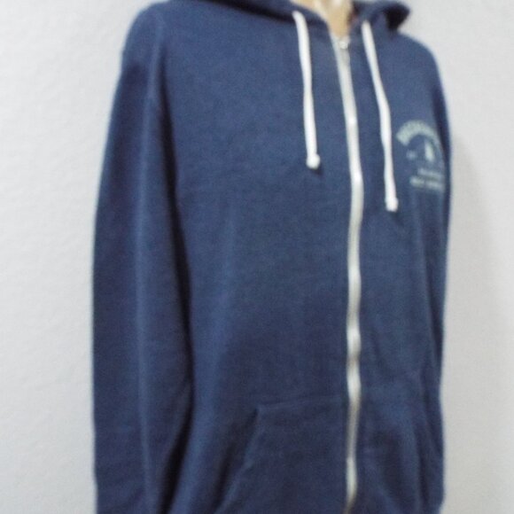 Tech Styles Men's Full Zip Breckenridge Hoodie Back Graphic Charcoal Size XL - Picture 3 of 11